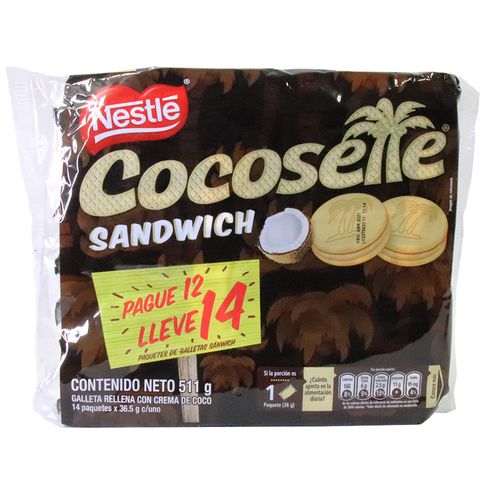 GALLETA COCOSETTE SANDW P12 LL14 *511GR