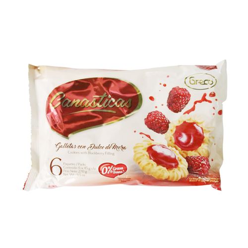 GALLETA CANASTICA CON DULCE MORA *270GR