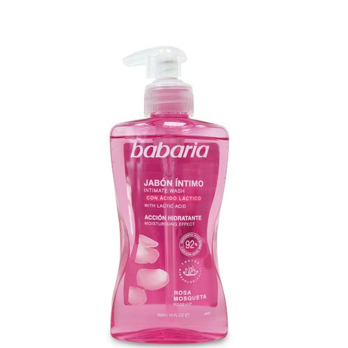 JABON INITMO BABARIA ROSA MOSQUETA*300ML
