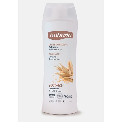LECHE CORPORAL BABARIA AVENA*400ML