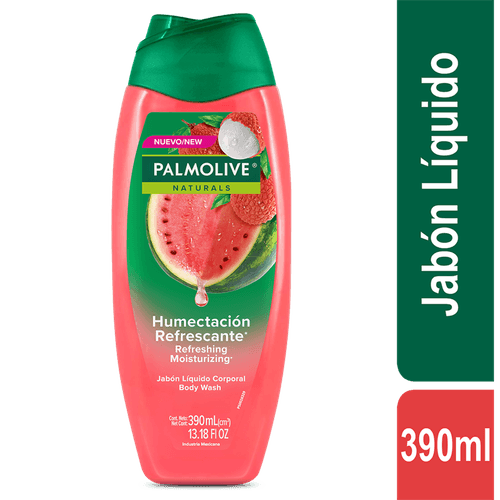 JAB LIQUIDO PALMOLIVE SANDIA LICHE*390ML
