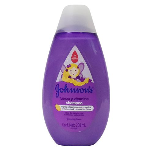 SHAMPOO FUERZA Y VITAMINAS JOHNSON*200ML