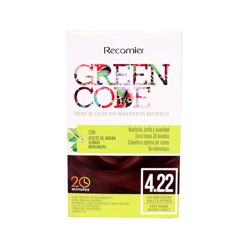 GREEN CODE KIT Nº 4 CASTAÑO VIOLETA*50GR