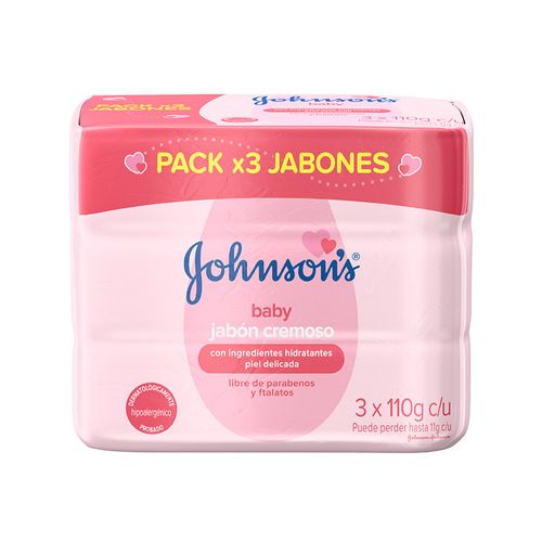 JABON JOHNSON BABY HUMECTANTE*3UND
