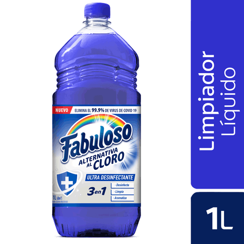 LIMPIAPISOS ALTERNAT CLORO FABULOSO*1 LT
