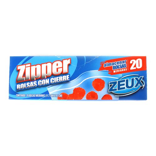 BOLSA ZEUX ZIPPER ALMACENAR MEDIANA *20U