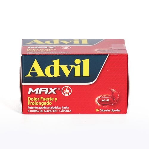 ADVIL MAX   x 16 CAPSULAS