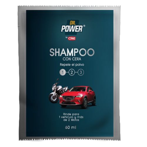 SHAMPOO DR POWER SACHET CON CERA*60ML