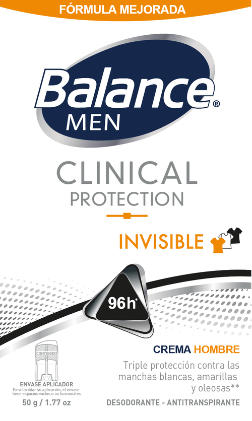 DEOS CLINICAL INVIS HOMBRE BALANCE 50GR