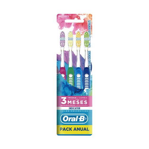 CEPILLO ORAL B INDICATOR  x 4 UND