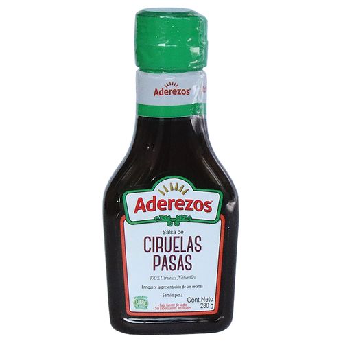 SALSA CIRUELA PET ADEREZOS  x 280GR