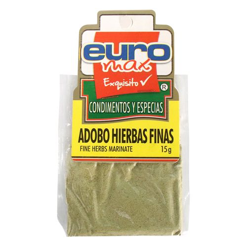 ADOBO HIERVAS FINAS EUROMAX  X 10 GR