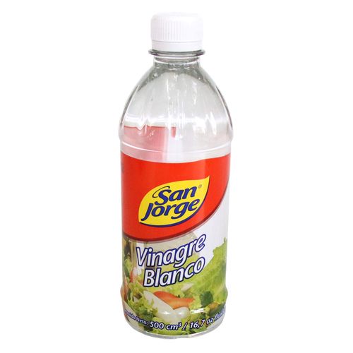 VINAGRE BLANCO PET  S/JORGE  x 500ML