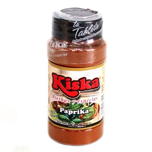 PAPRIKA FRASCO KISKA  x 80GR