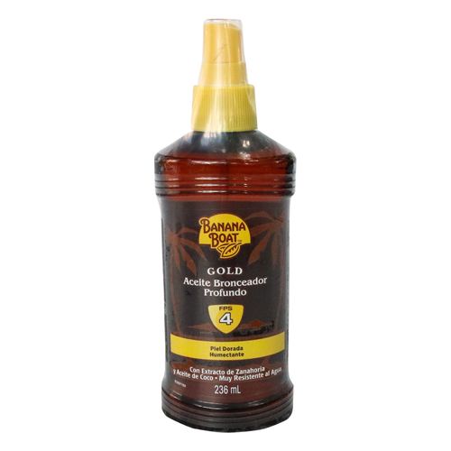 BRONCEADOR TANNING OIL SPF4  x 236ML