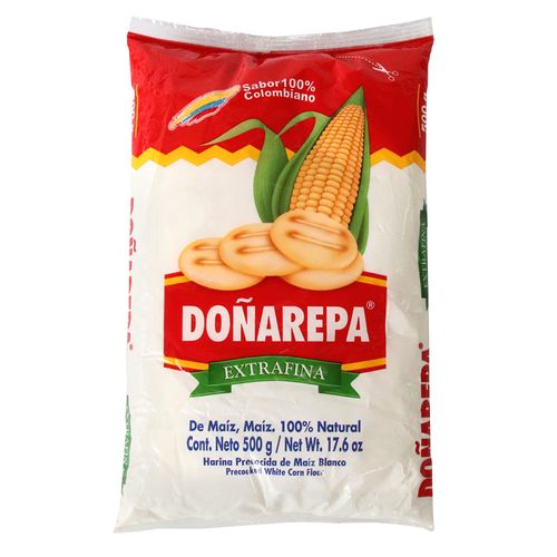 HARINA DE MAIZ DOÑAREPA BLANCA  x 500GR