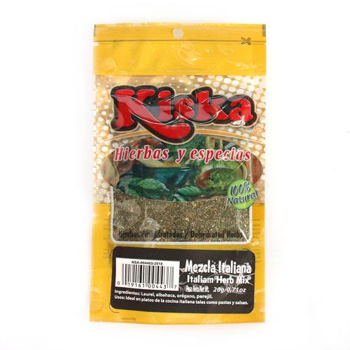 MEZCLA ITALIANA KISKA  x 20GR