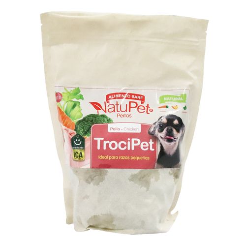 ALIMENTO TROCITOS POLLO NATUPET x 500G