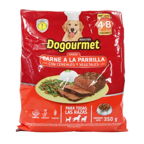 DOGOURMET CARNE A LA PARRILLA  x 350 GR