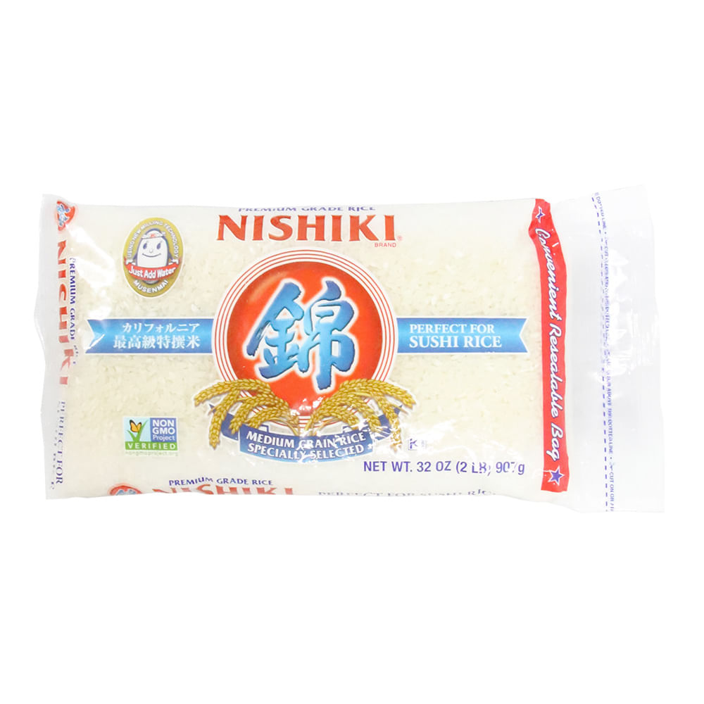 Arroz para Sushi, Nishiki Premium Grade Rice, 5 lb