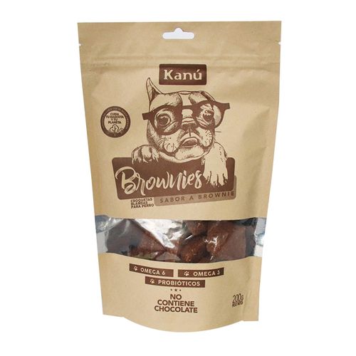 BROWNIE PERRO KANU *200 GR