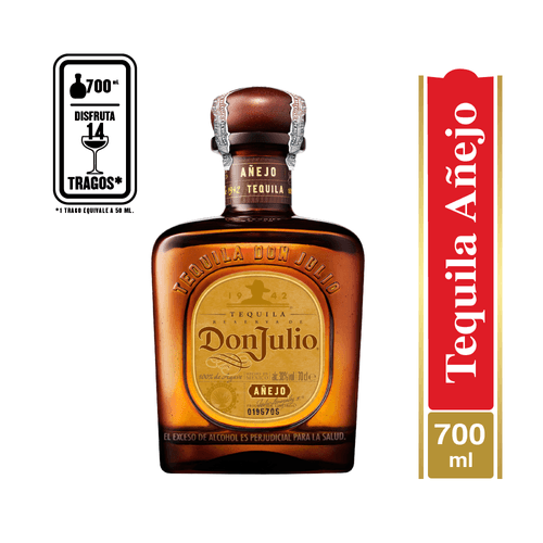TEQUILA DON JULIO AÑEJO x 700ML