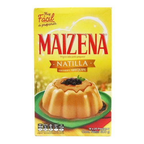 MEZCLA NATILLA AREQUIPE MAIZENA X 600GR