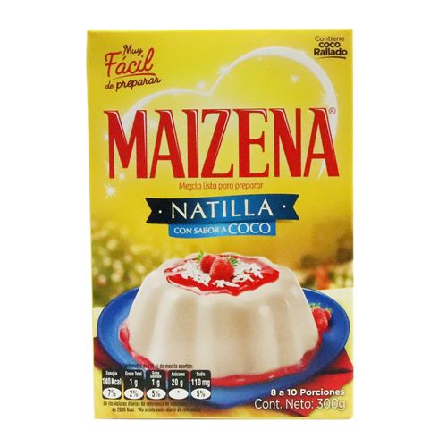 MEZCLA NATILLA COCO MAIZENA X 300 GR
