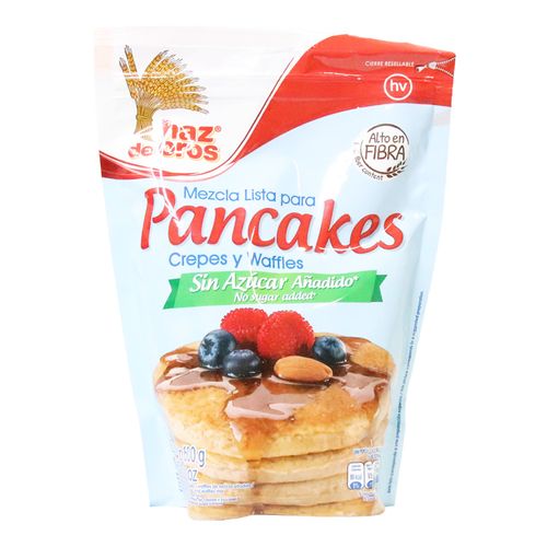 MEZCLA PANCAKES LIGHT HAZ DE OROS *600GR