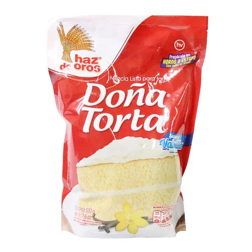 MEZCA TORTA VAINILLA DOÑA TORTA x 500GR