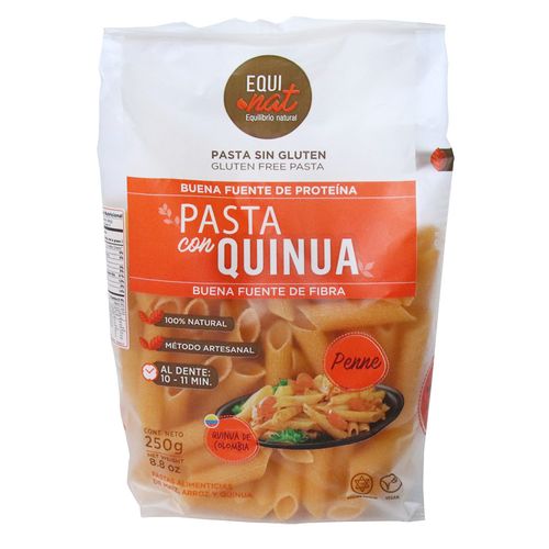 PASTA CON QUINUA PENNE EQUINAT x 250GR