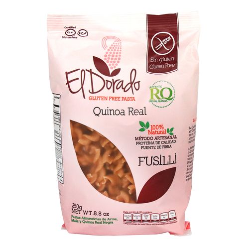 PASTA DE QUINOA FUSILLI EL DORADO*250GR