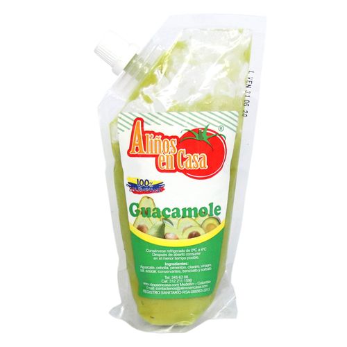 GUACAMOLE ALIÃ‘OS EN CASA  x 200GR