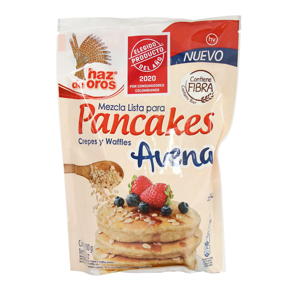 MEZCLA PANCAKE HAZ DE OROS AVENA x 300GR