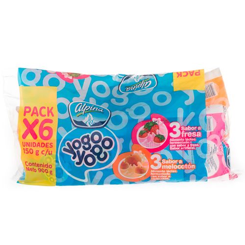 YOGO BISABOR ALPINA X 150GR X 6UND
