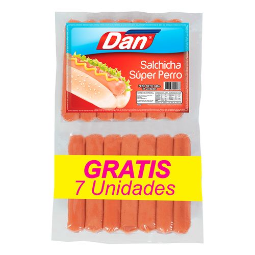 SALCHICHA SUP PERRO DAN *840GR+GTS 7UND