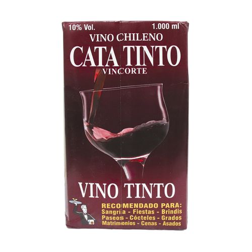 VINO TINTO CATA  x  1000 ML