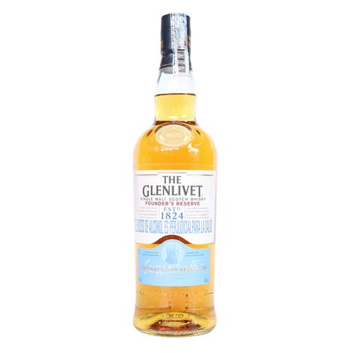 WHISKY GLENLIVET FOUNDERS x 700ML