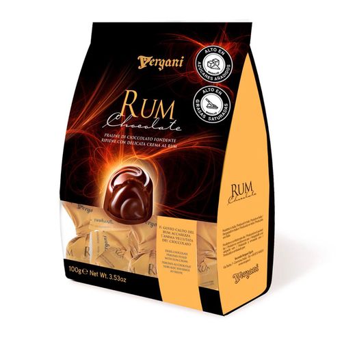 CHOCOLAT GRECO RELLE CREMA DE RON *100GR