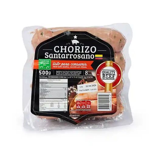 CHORIZO SANTA ROSANO QUALITY BEEF*500 GR