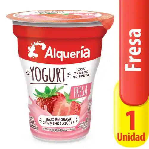 YOGURT FRESA ALQUERIA  x 150GR