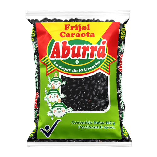 FRIJOL CARAOTA NEGRO ABURRA *460GR
