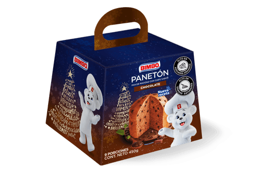 PANETON BIMBO CHOCOLATE *450GR