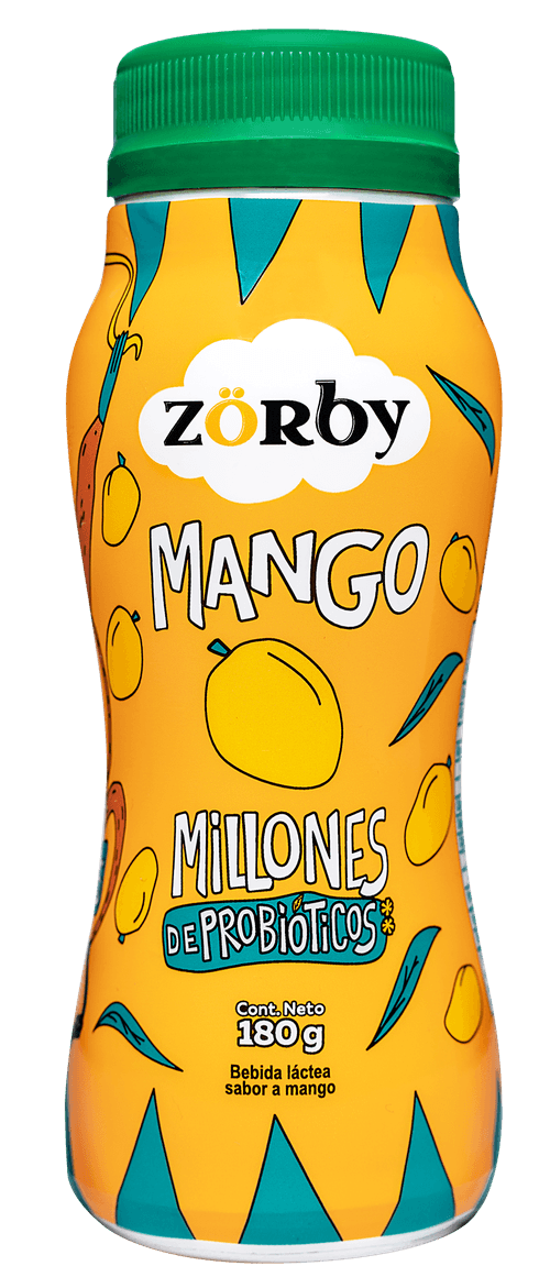 BEBIDA LACTEA ZORBY MANGO*180GM