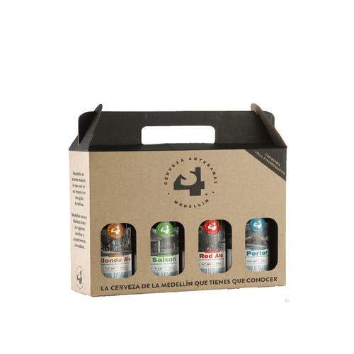 CERVEZA ARTESANAL 4S SURTIDO*4UND