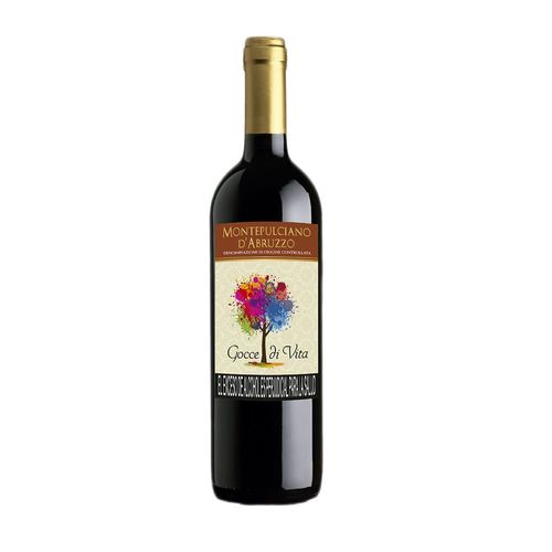 VINO TINTO GOCCE DI VITA MONTEPULC*750ML