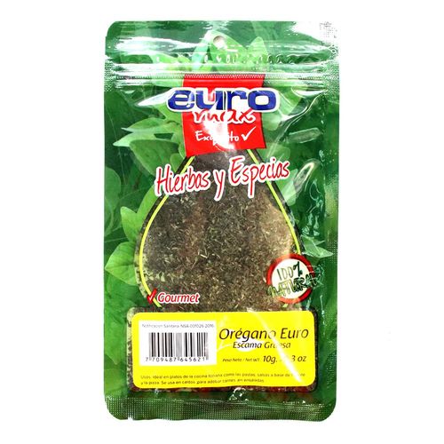 OREGANO ESCAMA GRUESA EUROMAX  x 10GR
