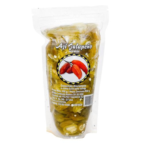 AJI JALAPEÃ‘O ENCURTIDO  x 280GR