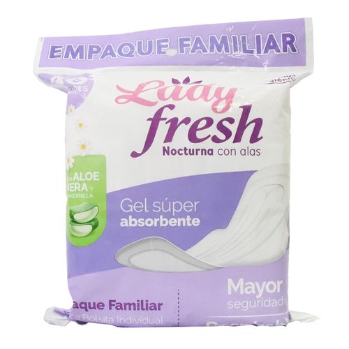 TOALLA HIGIENIC NOCT ALAS LADYFRESH*30UN