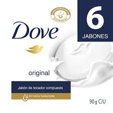 JABON DOVE BLANCO X6 UND x 90GR